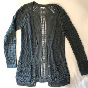 Green BP Cardigan